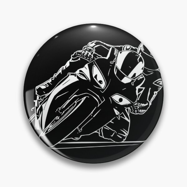 Item preview, Yamaha R6 - Midnight Track Apex Sticker  designed and sold by NightTidee.