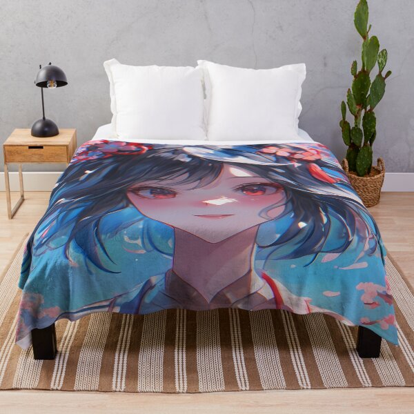 Item preview, Kitasan Black Uma Musume Pretty Derby Cherry Blossoms Kimono Sky Portrait designed and sold by mildaclairmo.