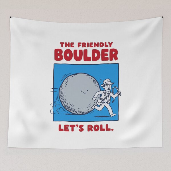 Item preview, Let's Roll - Funny Archaeologist Adventure Pun designed and sold by MotionBanana Art.