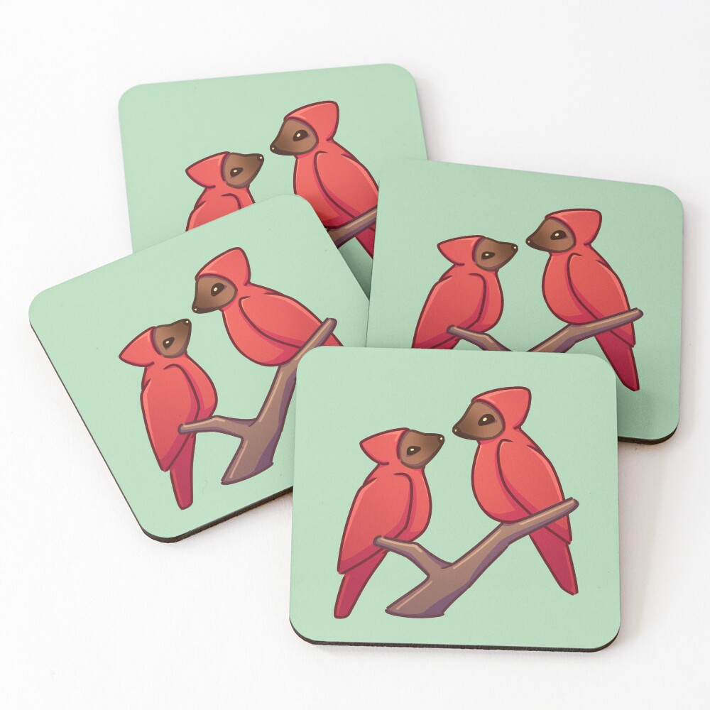 Item preview, Coasters (Set of 4) designed and sold by Rats-N-Crafts.