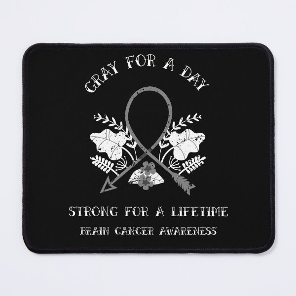 Item preview, Gray For A Day Strong For A Lifetime- Brain Cancer Awareness designed and sold by ACA Design & Print.