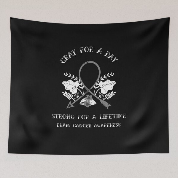 Item preview, Gray For A Day Strong For A Lifetime- Brain Cancer Awareness designed and sold by ACA Design & Print.