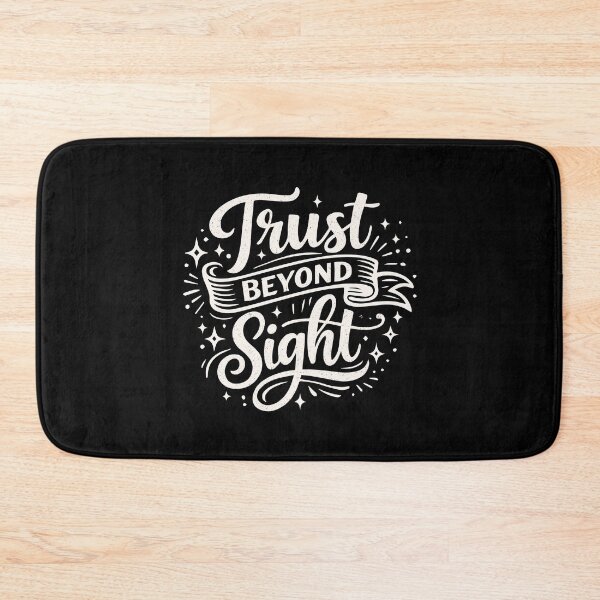Item preview, Trust Beyond Sight – Christian Faith Strength designed and sold by Verse & Vibes.