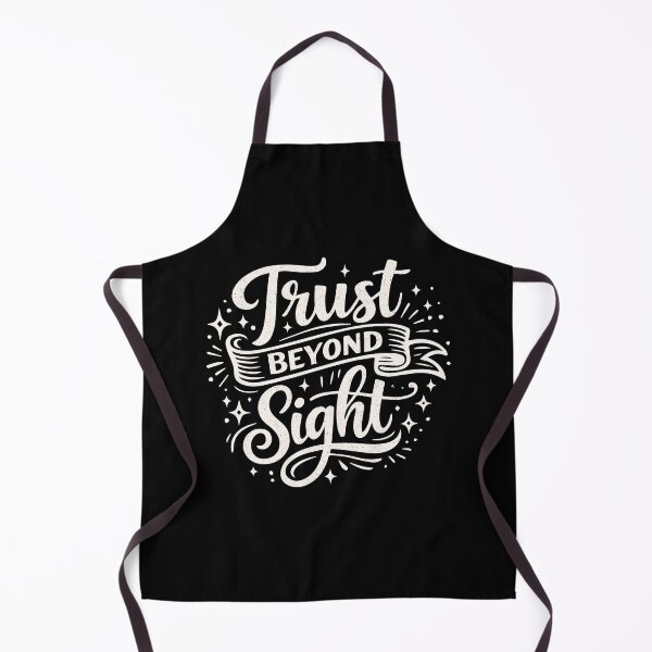 Item preview, Trust Beyond Sight – Christian Faith Strength designed and sold by Verse & Vibes.