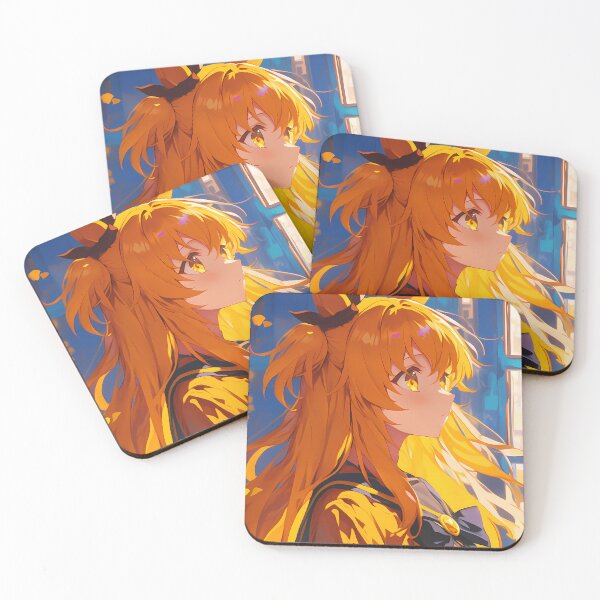 Item preview, Mayano Top Gun Uma Musume Pretty Derby Sunset Classroom Side Profile designed and sold by mildaclairmo.