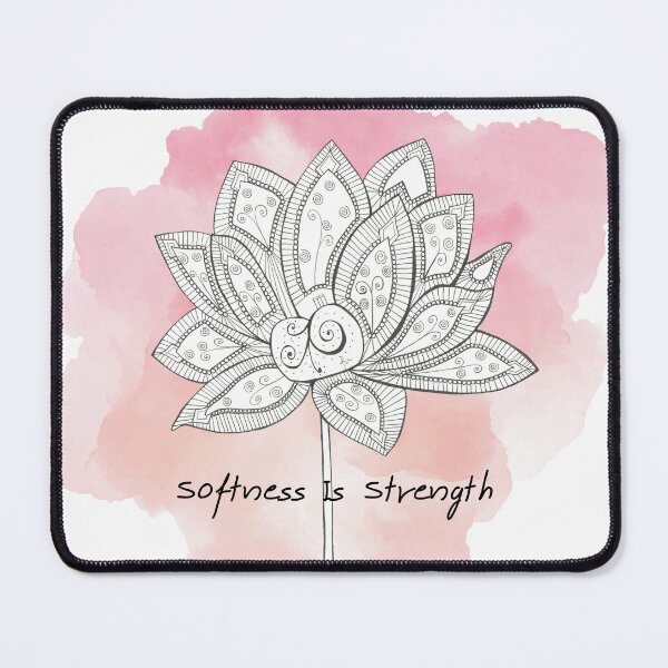 Item preview, Softness is strength designed and sold by Joanlouiseart.