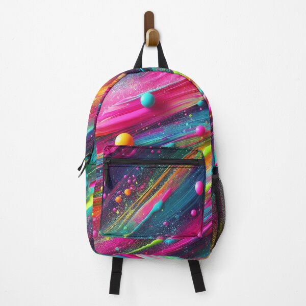 Item preview, Neon Abstract Paint Pattern #1 designed and sold by Paragon-Art.