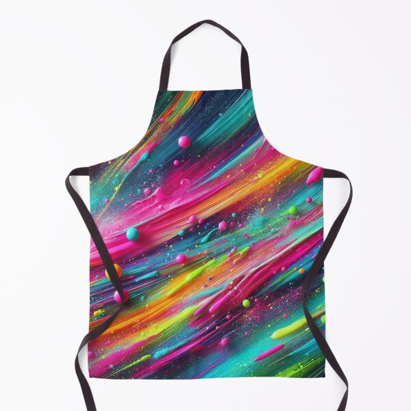 Item preview, Neon Abstract Paint Pattern #1 designed and sold by Paragon-Art.