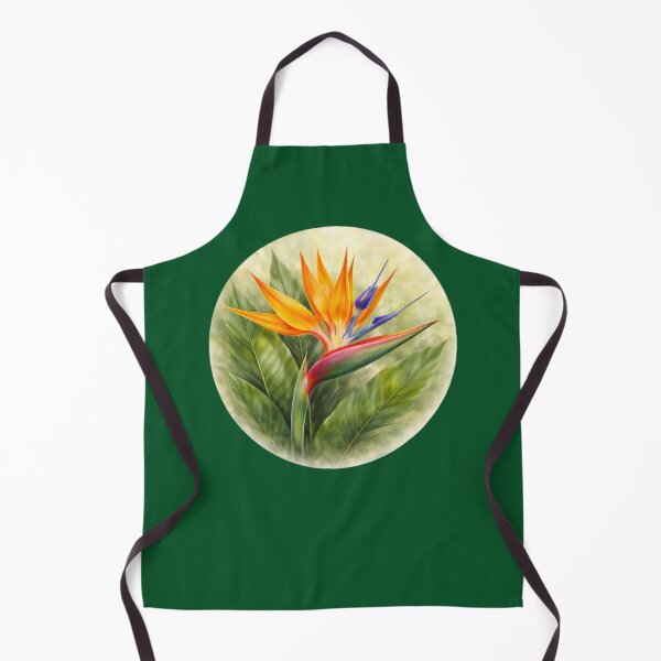 Item preview, Bird of Paradise Splendor – Tropical Exotic Bloom Circle Design designed and sold by TheJoyfulPen.