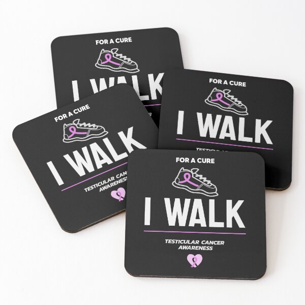 Item preview, For A Cure I Walk- Testicular Cancer Awareness designed and sold by ACA Design & Print.