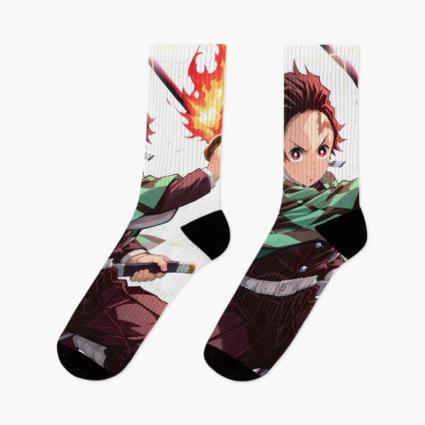 Item preview, Tanjiro Kamado Demon Slayer Minimal Fire Aura Heroic Stance designed and sold by Tokyonomad.