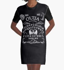 Demon Ouija Graphic T-Shirt Dress