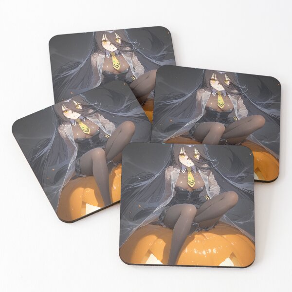 Item preview, Manhattan Cafe Uma Musume Pretty Derby Moonlight Halloween Pumpkin Scene designed and sold by Tokyonomad.
