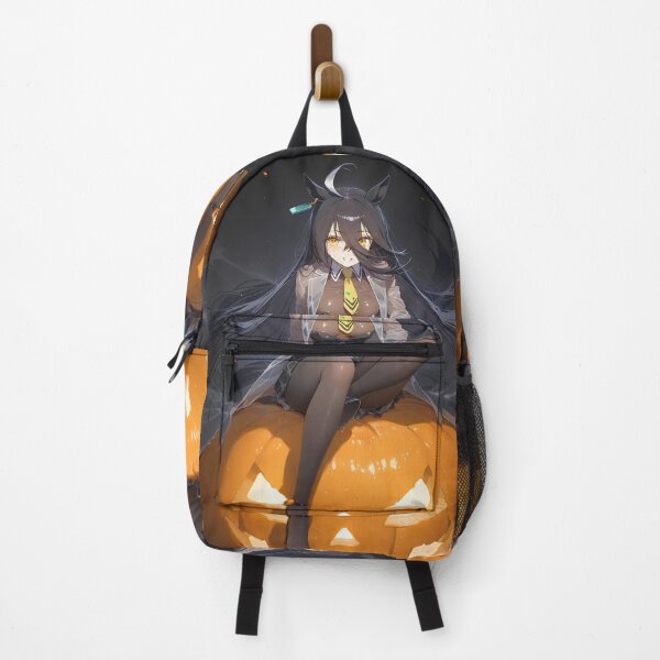 Item preview, Manhattan Cafe Uma Musume Pretty Derby Moonlight Halloween Pumpkin Scene designed and sold by Tokyonomad.