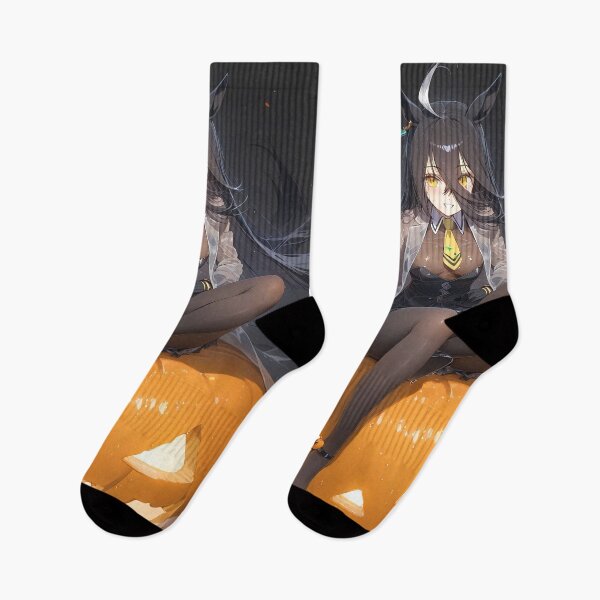 Item preview, Manhattan Cafe Uma Musume Pretty Derby Moonlight Halloween Pumpkin Scene designed and sold by Tokyonomad.