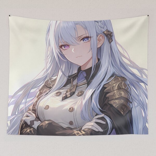 Item preview, Formidable Azur Lane Stoic Silver Hair Commander Vibes designed and sold by mildaclairmo.