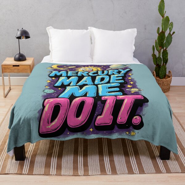 Item preview, Mercury Made Me Do It Funny Retro Design designed and sold by owi-art.