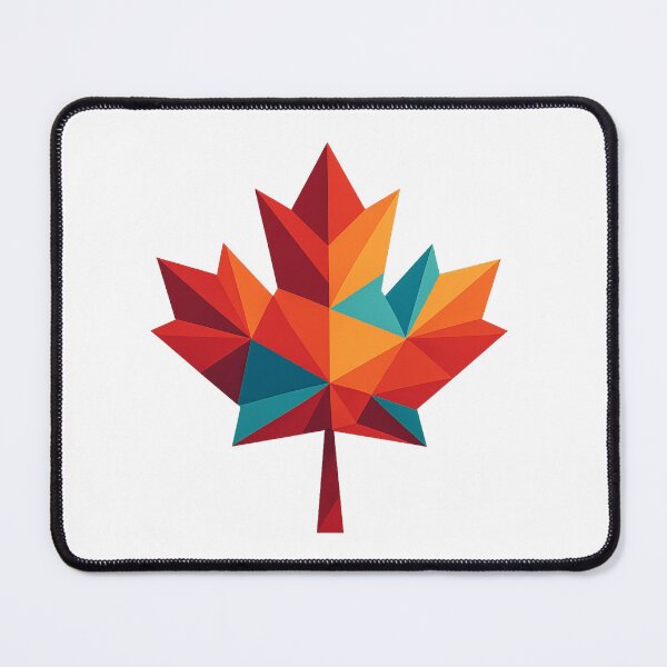 Item preview, Geometric Maple Leaf Abstract Polygon Design | Modern Canada Minimal Aesthetic Graphic designed and sold by Globalcitytees.