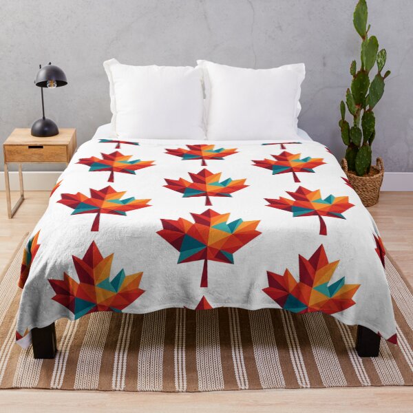 Item preview, Geometric Maple Leaf Abstract Polygon Design | Modern Canada Minimal Aesthetic Graphic designed and sold by Globalcitytees.