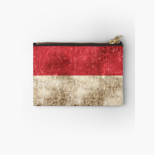 Item preview, Vintage Aged and Scratched Indonesian Flag designed and sold by JeffBartels.