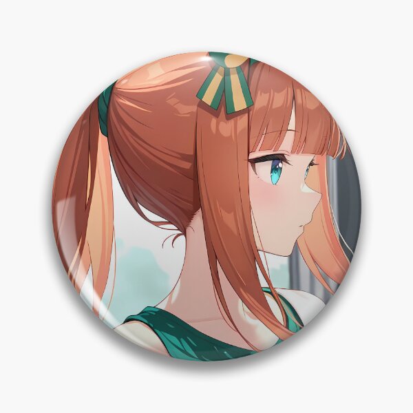 Item preview, Silence Suzuka Uma Musume Pretty Derby Anime Girl Green Ribbon Outfit designed and sold by Tokyonomad.