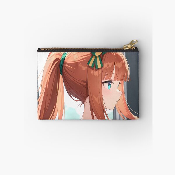 Item preview, Silence Suzuka Uma Musume Pretty Derby Anime Girl Green Ribbon Outfit designed and sold by Tokyonomad.
