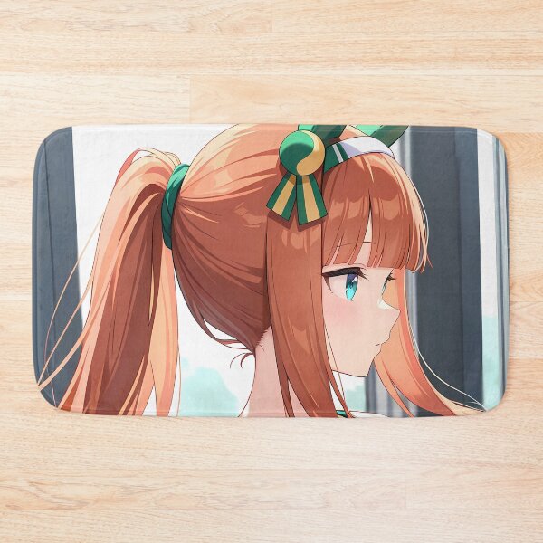 Item preview, Silence Suzuka Uma Musume Pretty Derby Anime Girl Green Ribbon Outfit designed and sold by Tokyonomad.