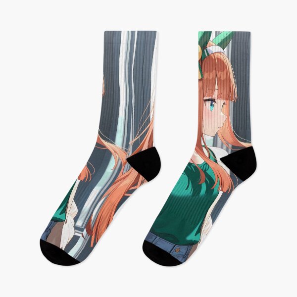 Item preview, Silence Suzuka Uma Musume Pretty Derby Anime Girl Green Ribbon Outfit designed and sold by Tokyonomad.