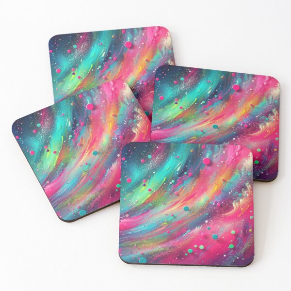 Item preview, Neon Abstract Paint Pattern #2 designed and sold by Paragon-Art.