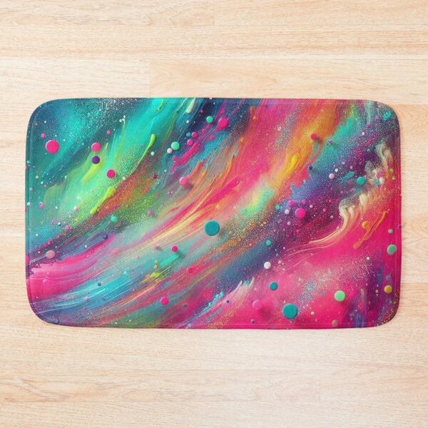 Item preview, Neon Abstract Paint Pattern #2 designed and sold by Paragon-Art.