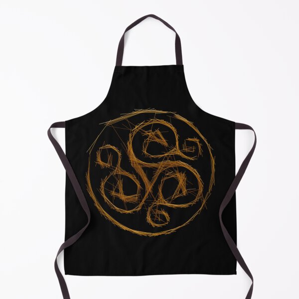 Item preview, Triscele Dragon - Ancient symbol Celtic La tene stylized art designed and sold by H Jonas.