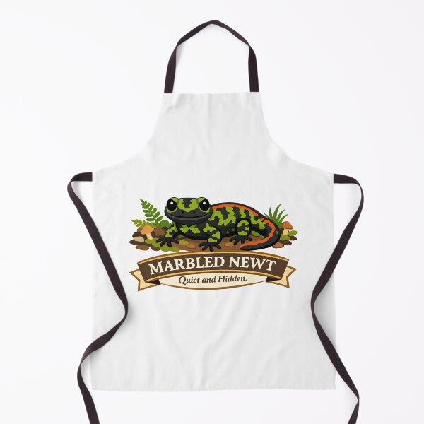 Item preview, Marbled Newt Quiet Forest Guardian designed and sold by WildlifeInc.