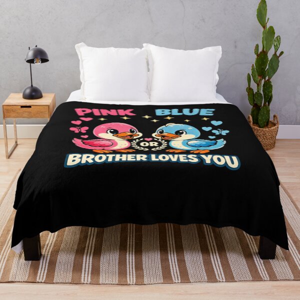 Item preview, Pink or Blue Brother Loves You Duck Baby Gender Reveal Party designed and sold by BHMARTS.