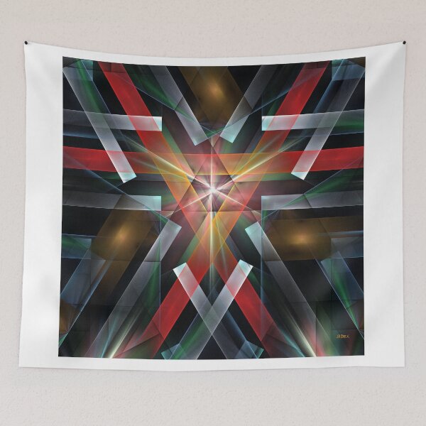Item preview, East To West - Color Flow Abstract Design (Square Version) designed and sold by studiobprints.