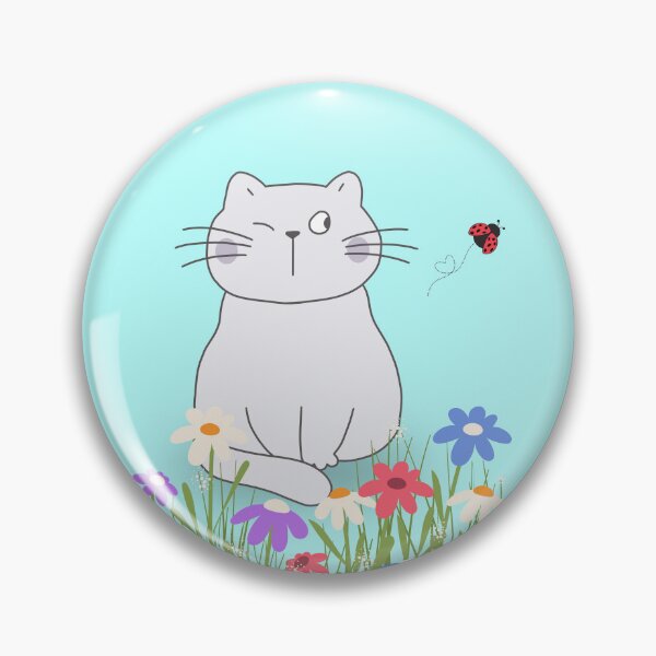 Item preview, Garden Love Kitty designed and sold by Lecoteco.