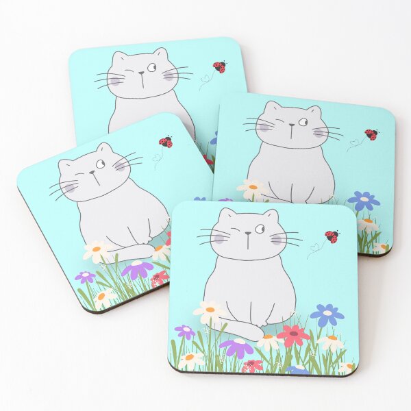 Item preview, Garden Love Kitty designed and sold by Lecoteco.
