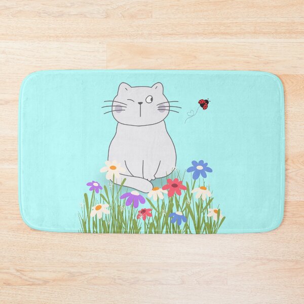 Item preview, Garden Love Kitty designed and sold by Lecoteco.