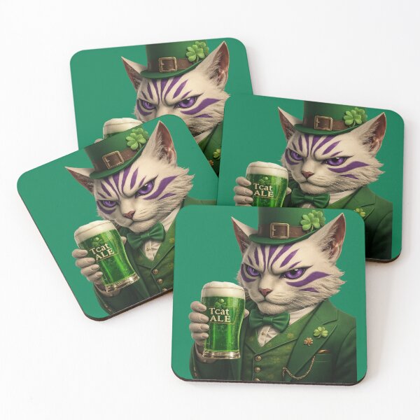 Item preview, Ton Cat at Saint Patricks Day designed and sold by Geep-OG-Design.