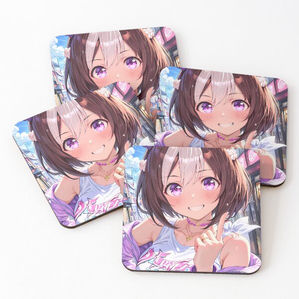 Item preview, Special Week Uma Musume Pretty Derby Neon City Cute Confidence designed and sold by Tokyonomad.