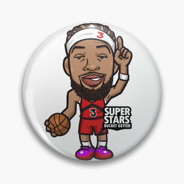 Item preview, Super Stars   Brandon Ingram  Cute Cartoon Basketball Art designed and sold by PJDRAW.