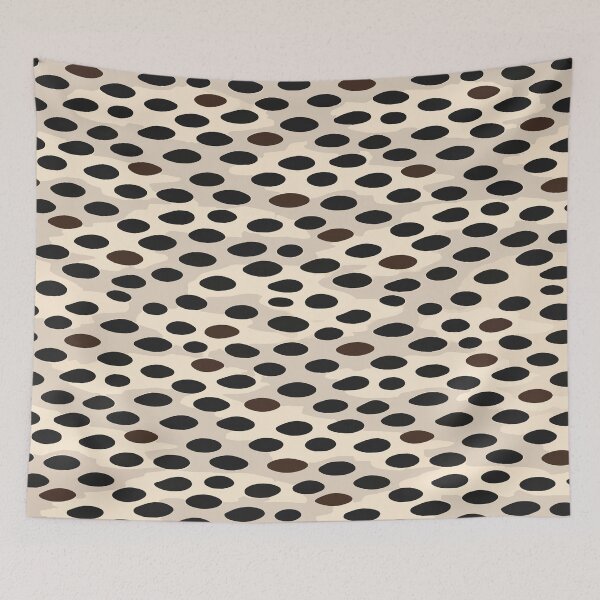 Item preview, Genet Spotted Stripe Fur Pattern designed and sold by WildlifeInc.