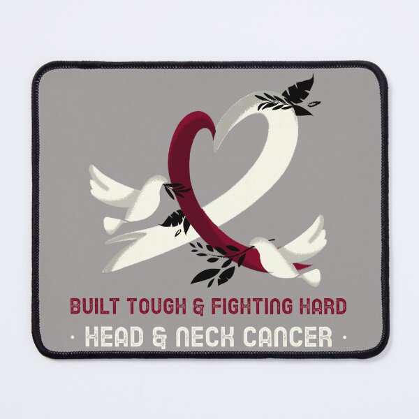 Item preview, Built Tough & Fighting Hard- Head & Neck Cancer designed and sold by ACA Design & Print.