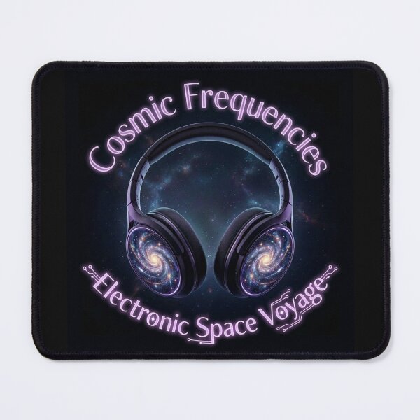 Item preview, Cosmic Frequencies – Space Music Headphone Design designed and sold by WAKYSHOP.