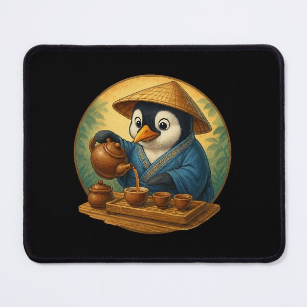 Item preview, Zen Penguin Tea Master designed and sold by Fort Galaxy.