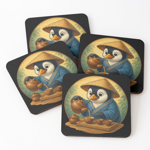 Item preview, Zen Penguin Tea Master designed and sold by Fort Galaxy.