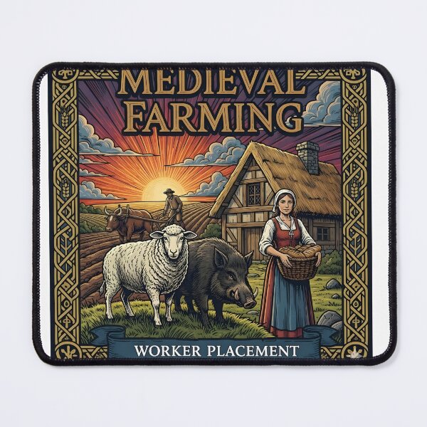 Item preview, Medieval Farming Sunset designed and sold by nullwizard.