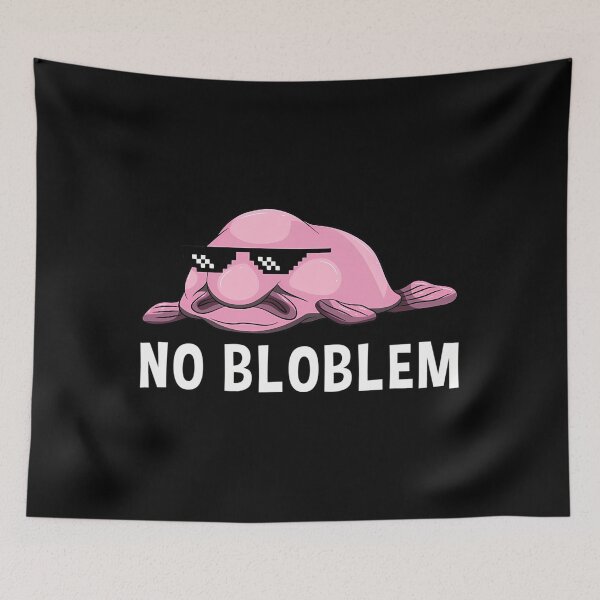 Item preview,  No Bloblem Blobfish Funny Sea Creature designed and sold by QOBEART.