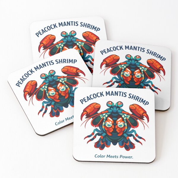 Item preview, Peacock Mantis Shrimp Color Power designed and sold by WildlifeInc.