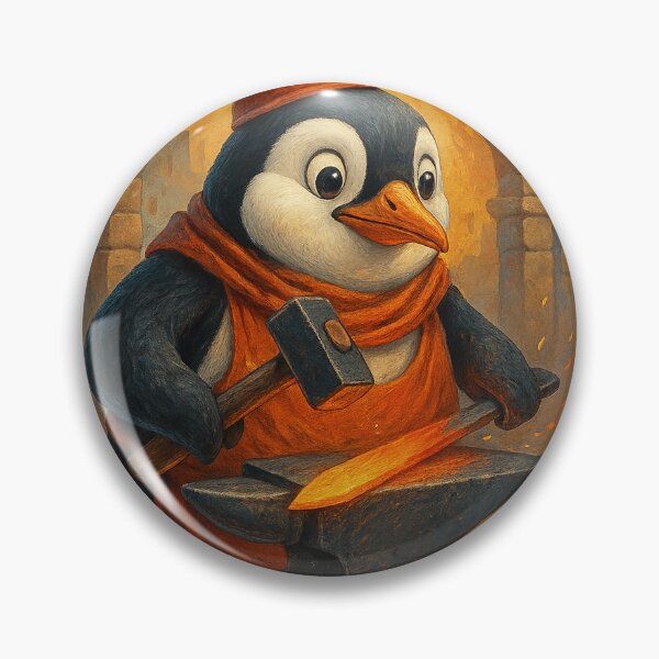 Item preview,  Blacksmith Penguin designed and sold by Fort Galaxy.