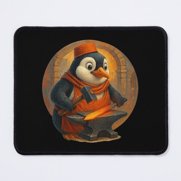 Item preview,  Blacksmith Penguin designed and sold by Fort Galaxy.
